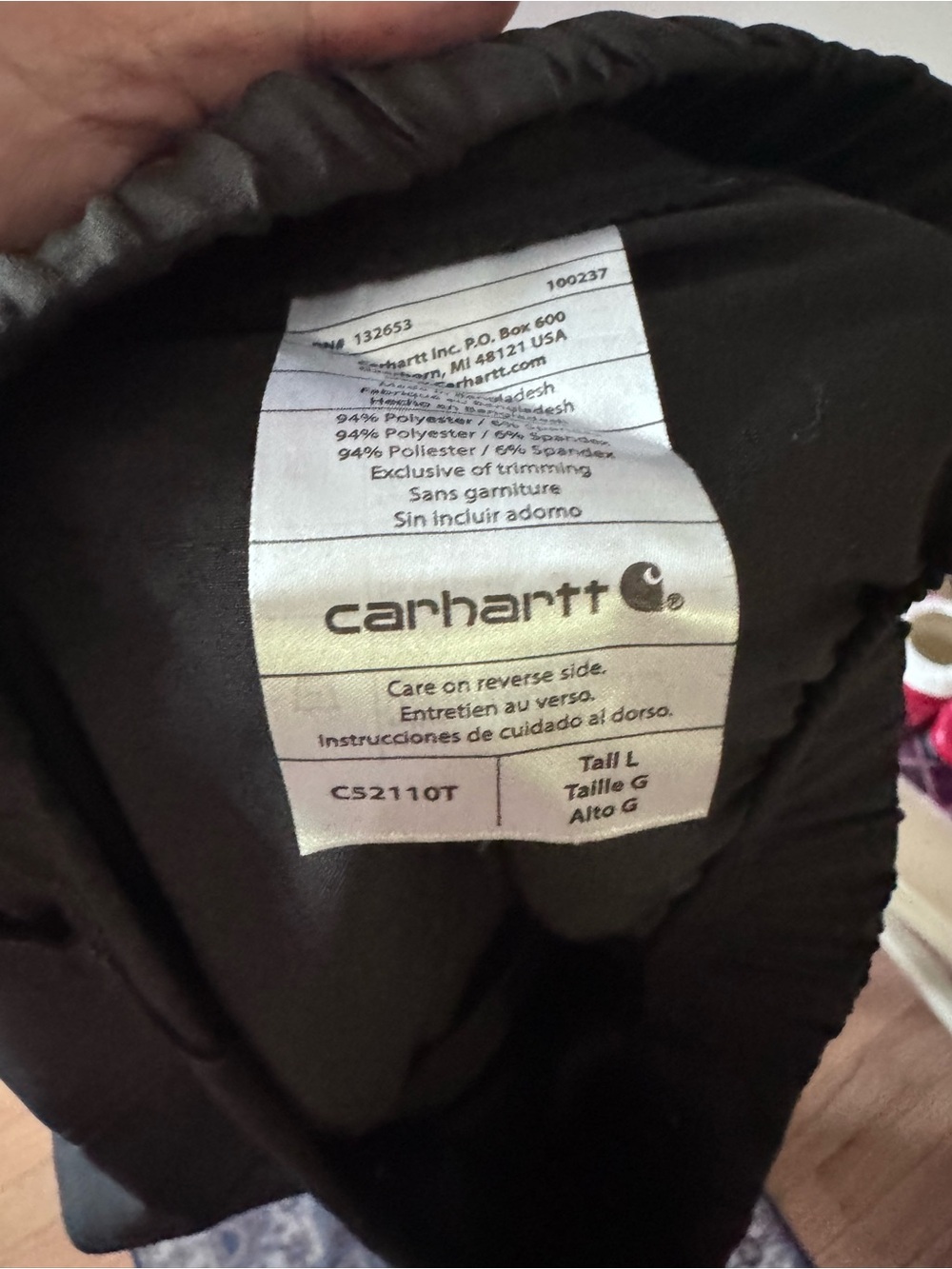 Carthartt Cross-Flex Women's Boot Cut Cargo Scrub Pant L tall NWT - Picture 5 of 13